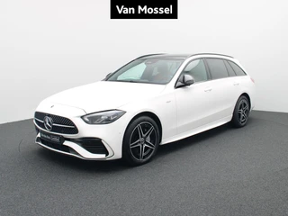 Mercedes-Benz C-Klasse 300 e AMG Line Break + LEDER TWO TONE + PANO DAK + TREKHAAK +