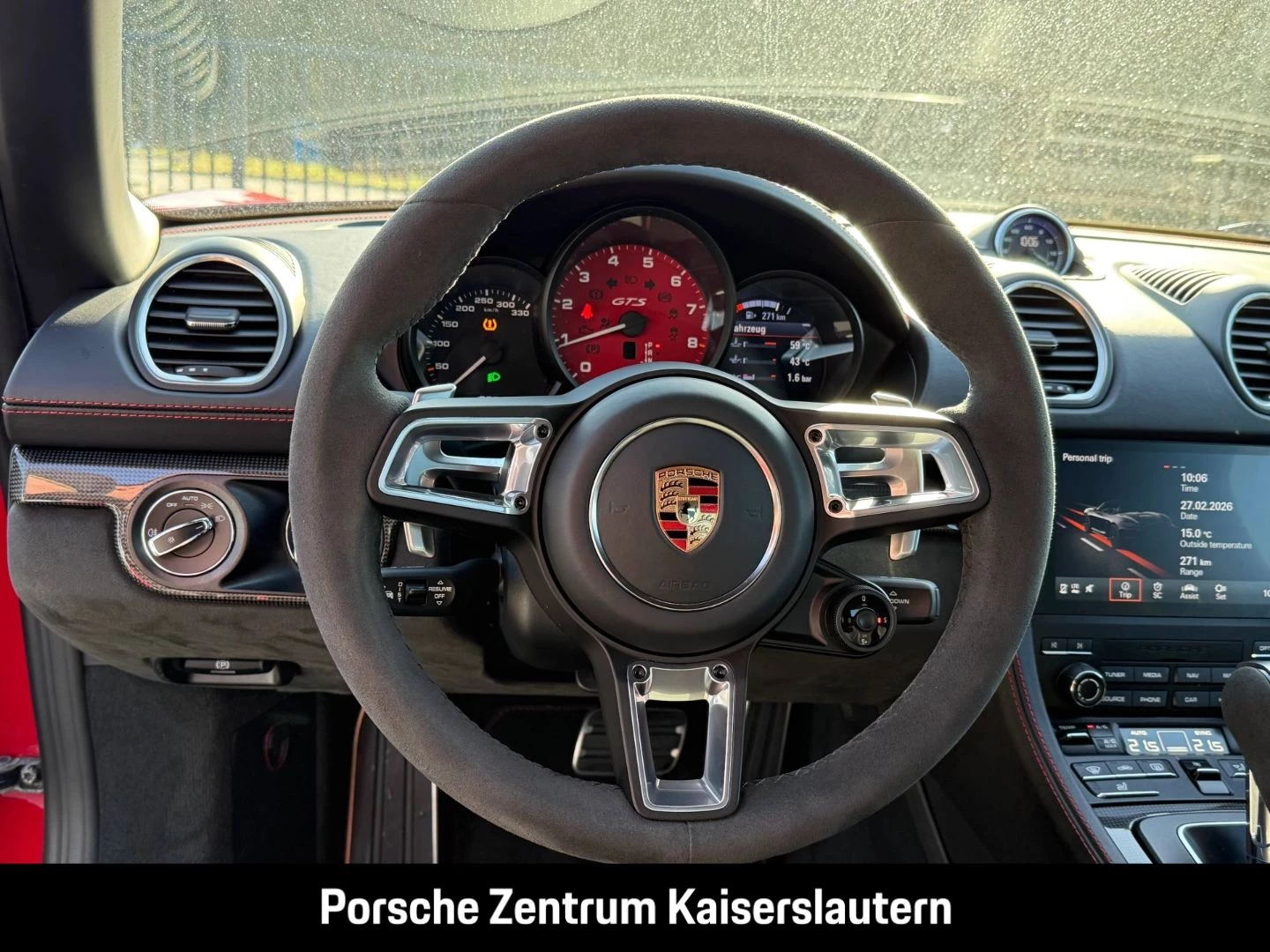 Porsche 718 Boxster GTS 4.0 Burmester Rückfahrkamera boxster