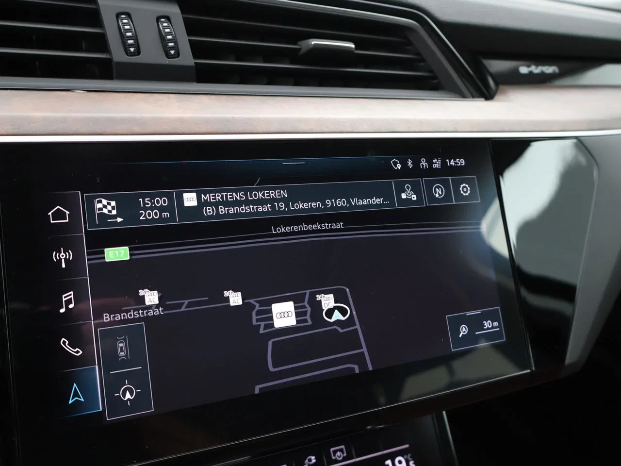 Audi e-tron Audi e-tron 95kWh 55 QUATTRO 408PK *AUTOMAAT*PANODAK*TREKHAAK*BRUIN LEDER*ACC*CAMERA*PDC*NAVI*APP-CONNECT*...*