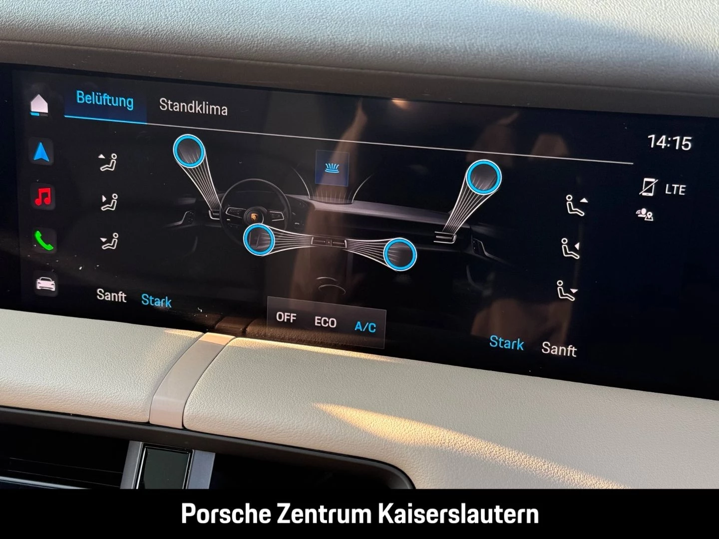 Porsche Taycan Surround-View Luftfederung Panoramadach -