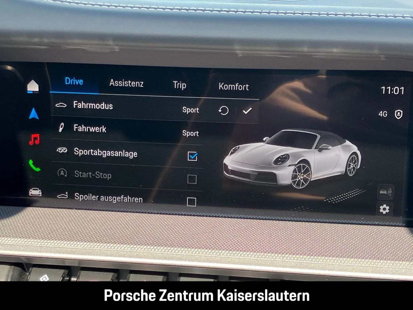 Porsche 911 992 Carrera Cabrio Sportabgas Surround-View carrera