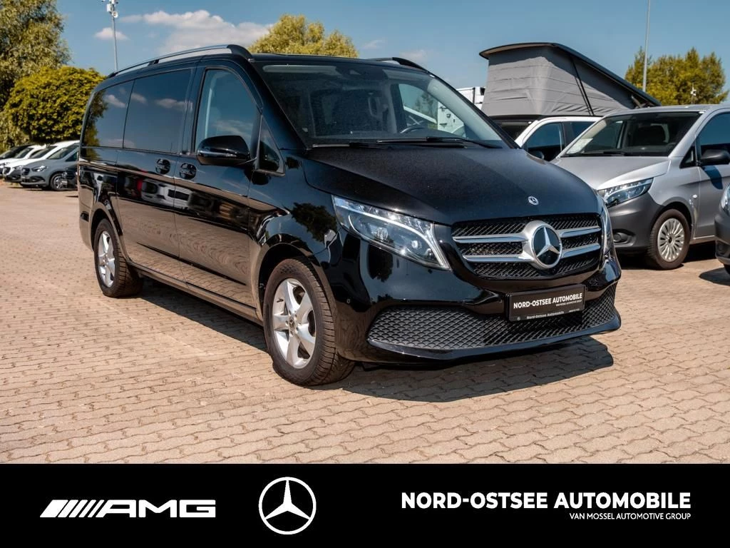 Mercedes-Benz V-Klasse 300 MBUX AHK LED 2x SCHIEBETÜR KAMERA TEMPOMAT