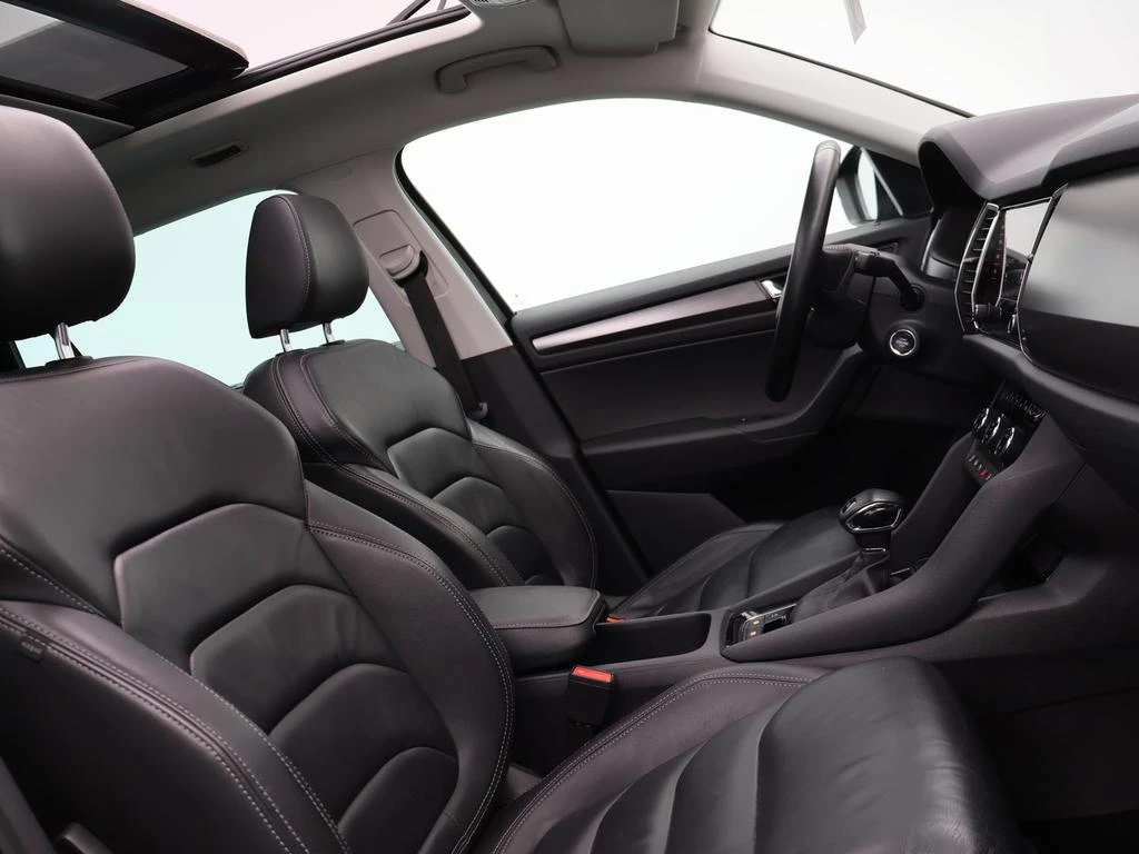 Škoda Kodiaq Kodiaq Clever 1.5TSI 150PK *AUTOMAAT*PANODAK*LEDER*CAMERA*PDC*CRUISE*NAVI*VIRTUAL COCKPIT*...*