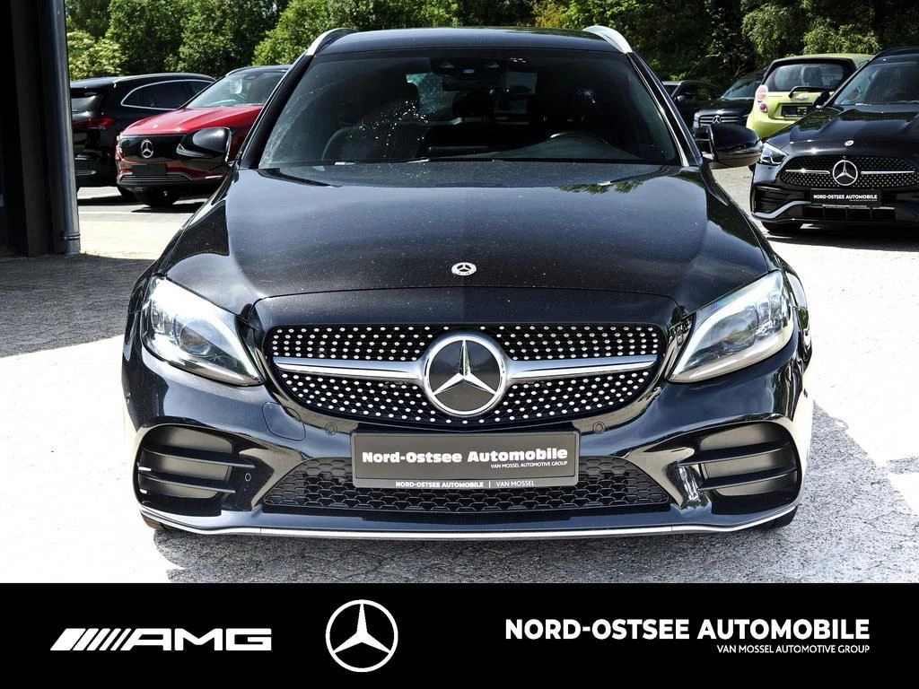 Mercedes-Benz C-Klasse 300 de T AMG AHK SPUR TOTWINKEL MULTIBEAM KAM AMG Line