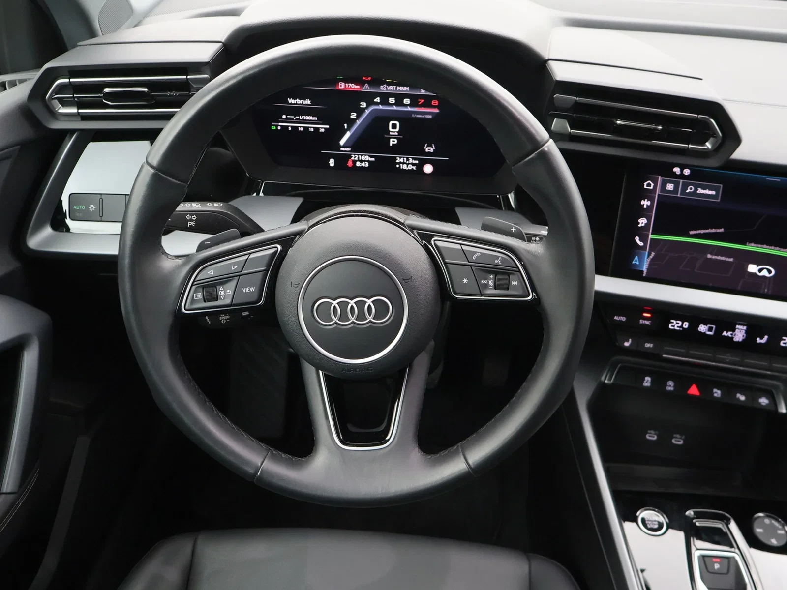 Audi A3 Sportback Audi A3 Sportback 30TFSI 116PK *AUTOMAAT*LEDER*NAVI*APP-CONNECT*ACC*LANE-ASSIST*...*